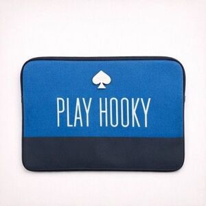 Kate Spade New York “Play Hooky” iPad Sleeve – Blue Colorblock Tablet Case